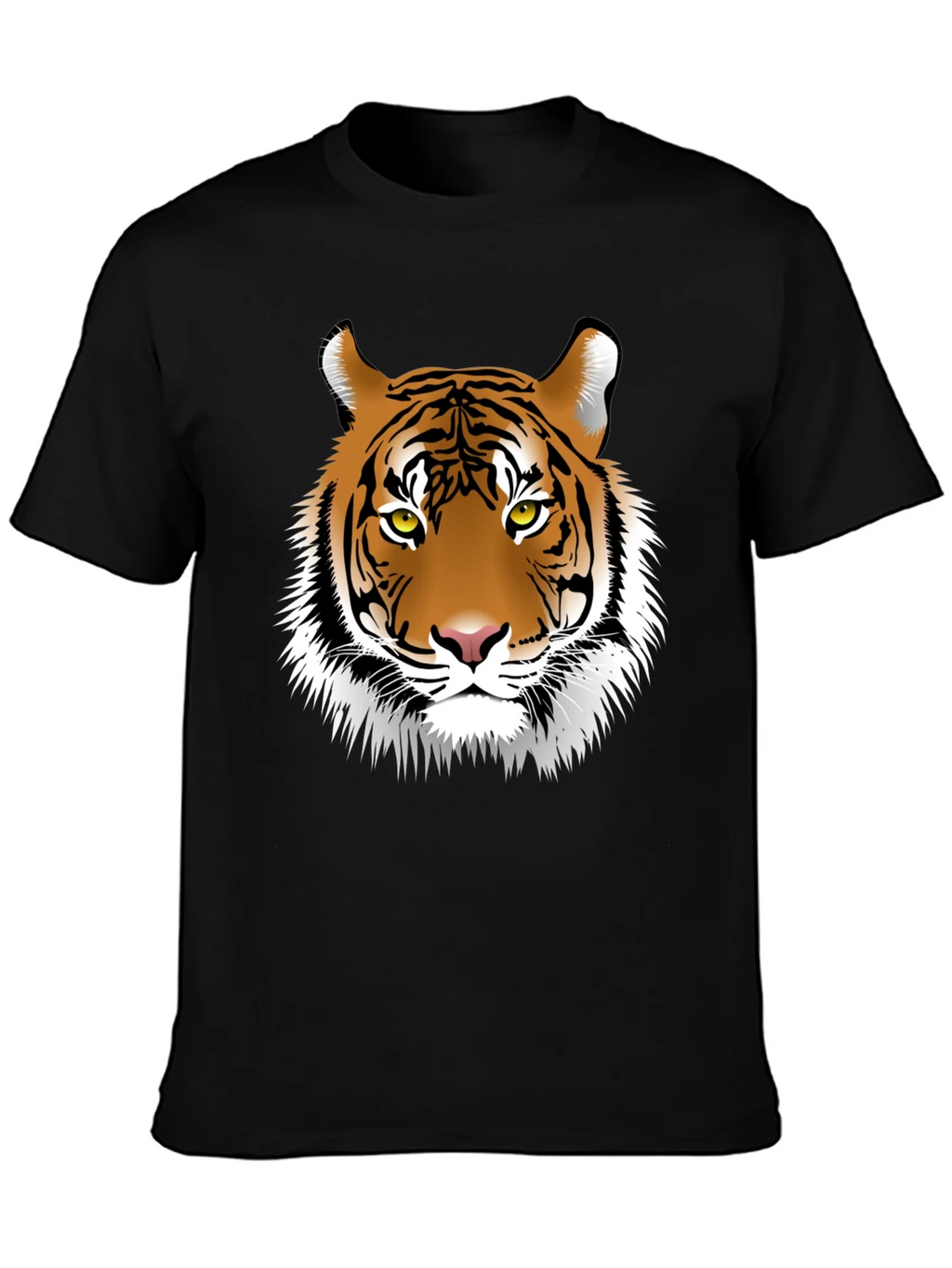 Tiger Graphic Tee - Bold Animal Print T-Shirt