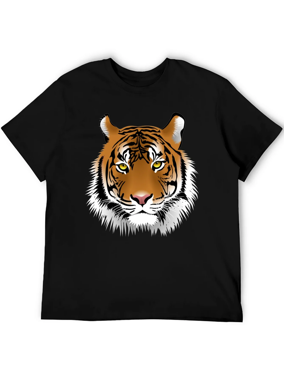 Tiger Graphic Tee - Bold Animal Print T-Shirt