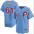 Cristopher Sanchez Philadelphia Phillies Alternate Jersey - Light Blue