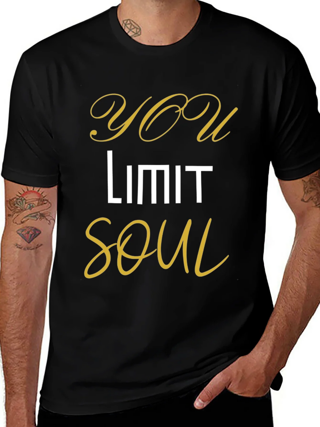 You Limit Soul - Stylish Graphic T-Shirt