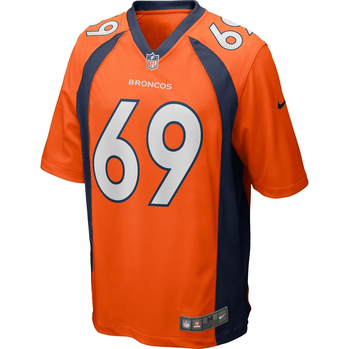 Mark Schlereth Denver Broncos  Game Retired   Jersey - Orange