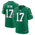 Nakobe Dean Philadelphia Eagles  Alternate Game Jersey - Kelly Green