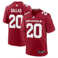 DeeJay Dallas Arizona Cardinals  Team Game Jersey -  Cardinal