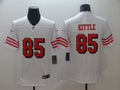 Men's San Francisco 49ers George Kittle #85 White Game Player Jersey1