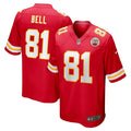 Blake Bell Kansas City Chiefs  Game   Jersey - Red