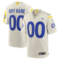 Los Angeles Rams Custom Game Jersey - Bone