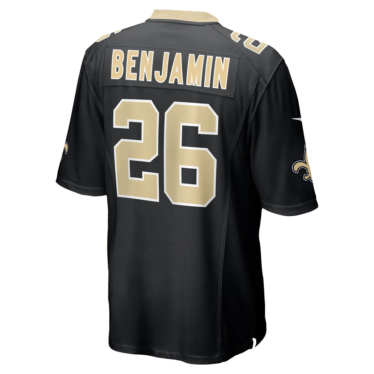 Eno Benjamin New Orleans Saints  Team Game Jersey -  Black