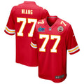 Lucas Niang Kansas City Chiefs  Super Bowl LVII Game Jersey - Red