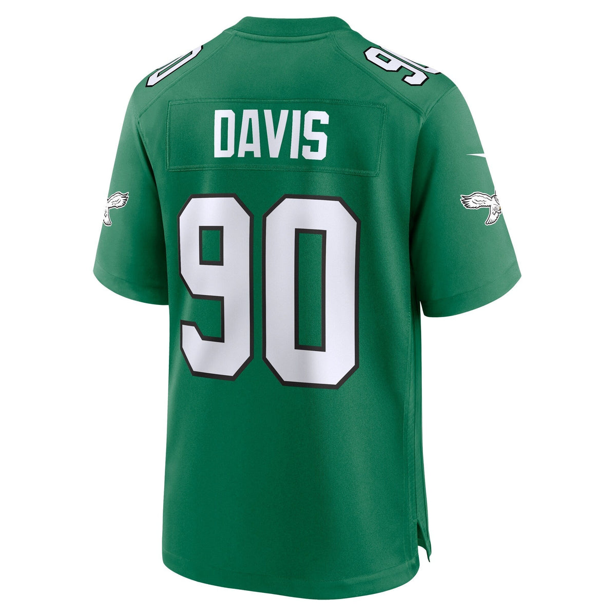 Jordan Davis Philadelphia Eagles  Alternate Game Jersey - Kelly Green