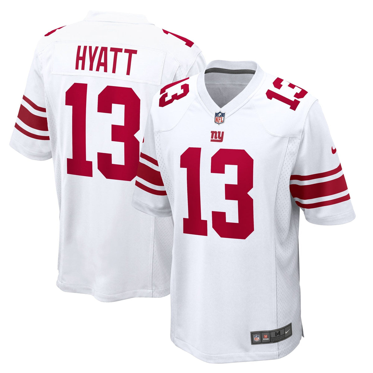 Jalin Hyatt New York Giants   Game Jersey -  White