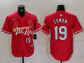 Men's St. Louis Cardinals Tommy Edman #19 Red 2024 City Connect Limited Player Jersey1