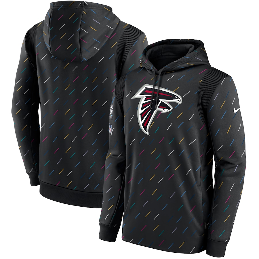 Men's Atlanta Falcons  2021 Salute to Service Hoodie1 Black