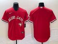 Men's Toronto Blue Jays Red Alternate Replica Team Blank Jersey1