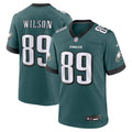 Johnny Wilson Philadelphia Eagles  Team Game Jersey - Midnight Green