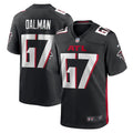Drew Dalman Atlanta Falcons  Game Jersey - Black