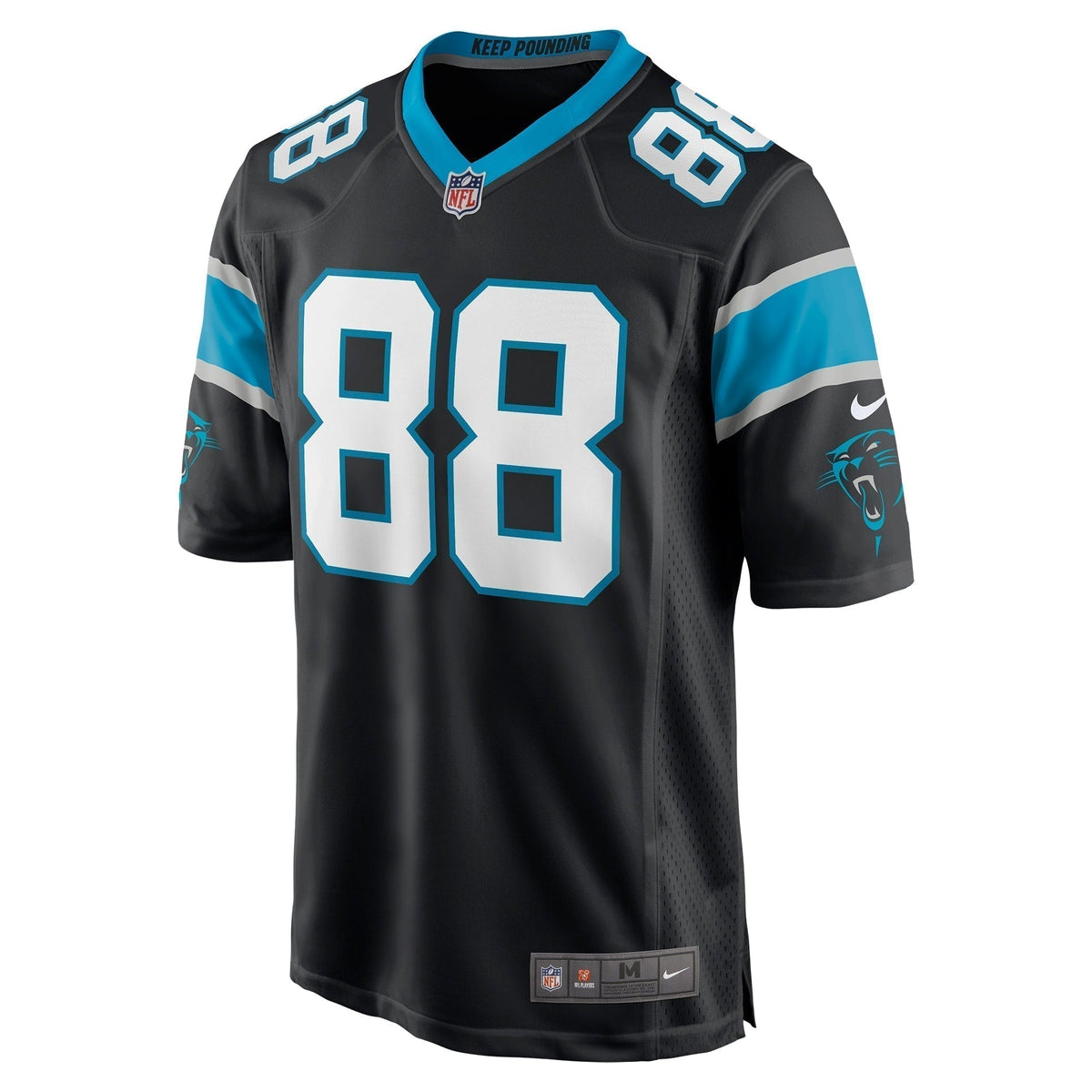 Terrace Marshall Jr. Carolina Panthers  2021  Draft Pick   Game Jersey - Black