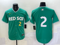 Men's Boston Red Sox Alex Bregman #2 Green 2025 City Connect Limited Player Jersey