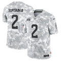 Patrick Surtain II Denver Broncos  2024 Salute to Service Limited Jersey - Arctic Camo