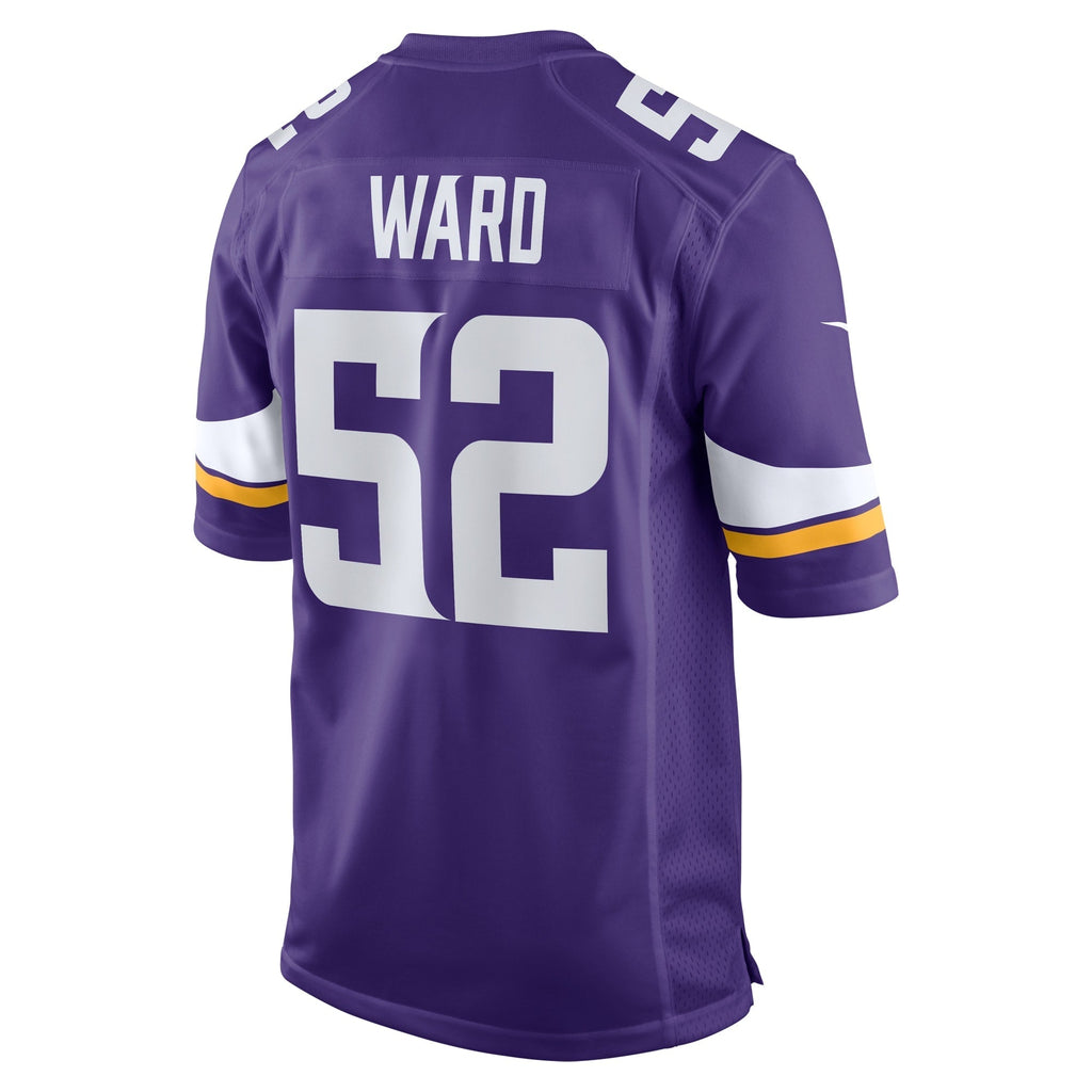 Jihad Ward Minnesota Vikings  Team Game Jersey -  Purple