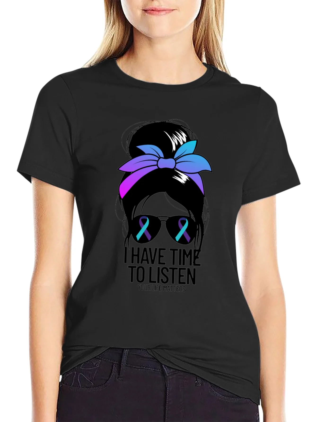 I Have Time to Listen T-Shirt Mental Health Awareness