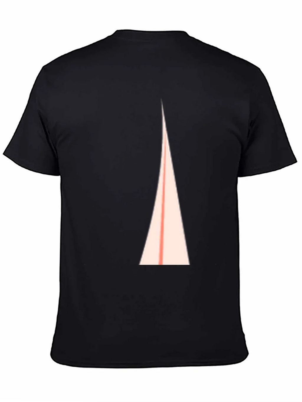 Abstract Triangle Graphic Tee - Modern Casual Shirt