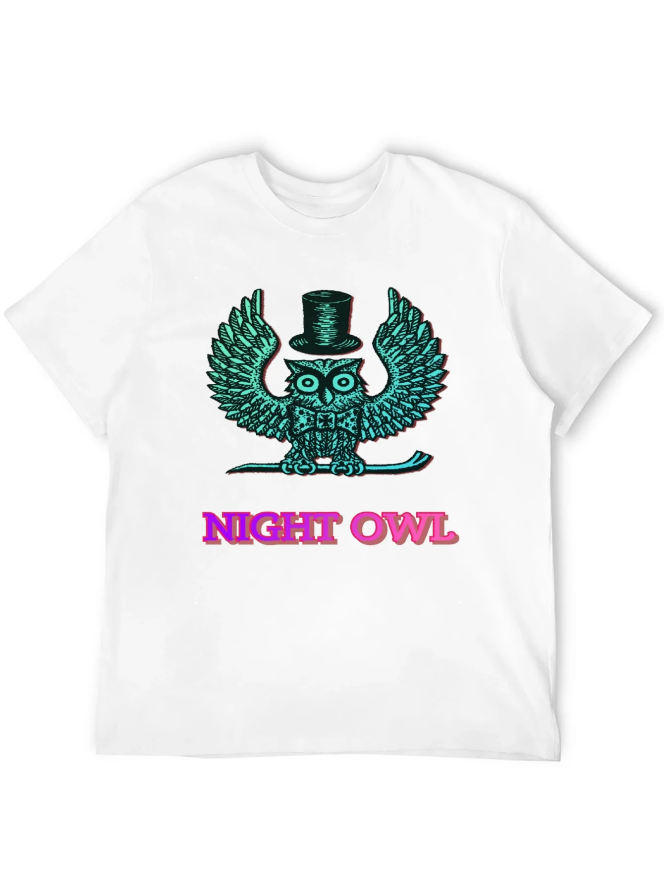 Night Owl Graphic Tee - Cool Mens T-Shirt