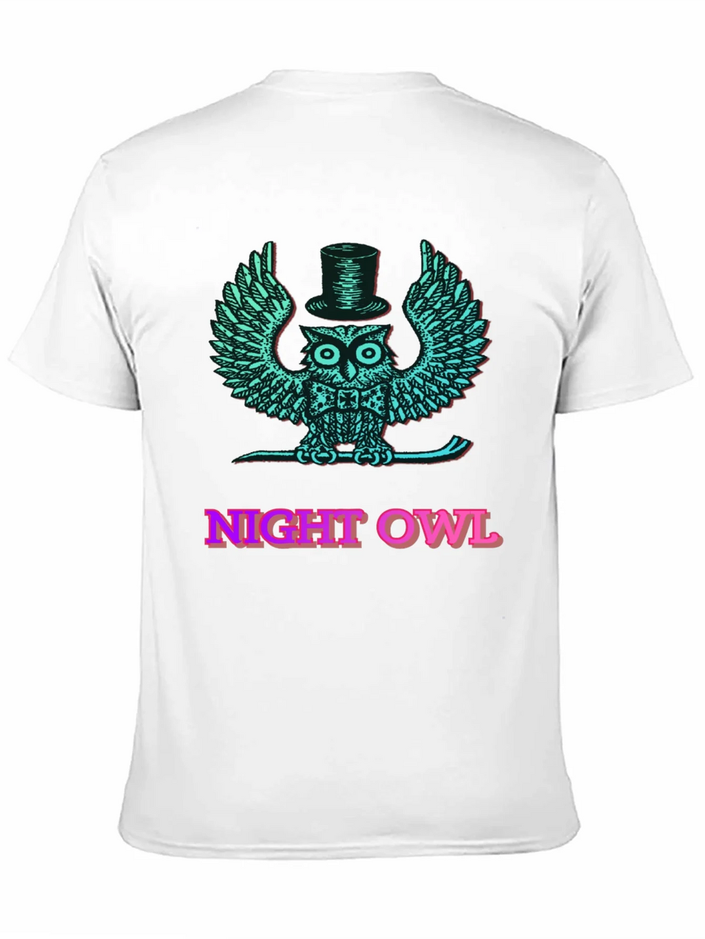 Night Owl Graphic Tee - Cool Mens T-Shirt