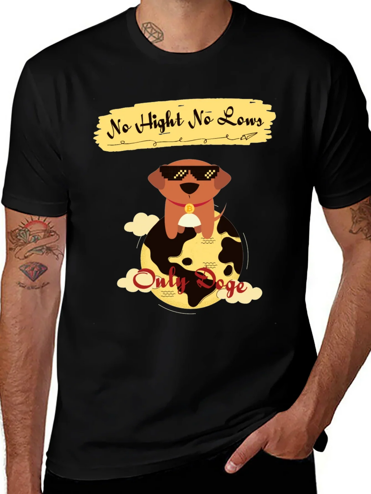 No Hight No Lows Only Doge T-Shirt