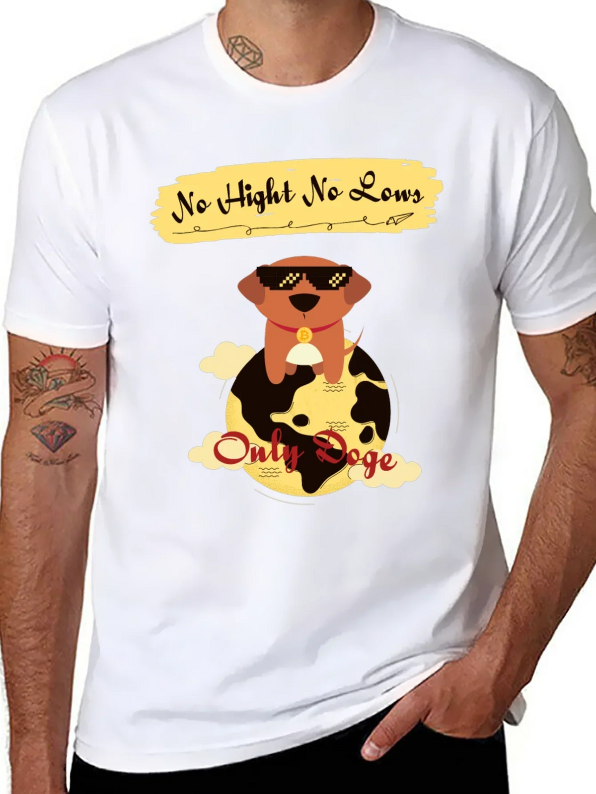 No Hight No Lows Only Doge T-Shirt