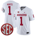 Jalen Hurts Oklahoma Sooners Alumni Player Jersey - White