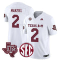 Johnny Manziel Texas A&M Aggies Football Away Jersey – White
