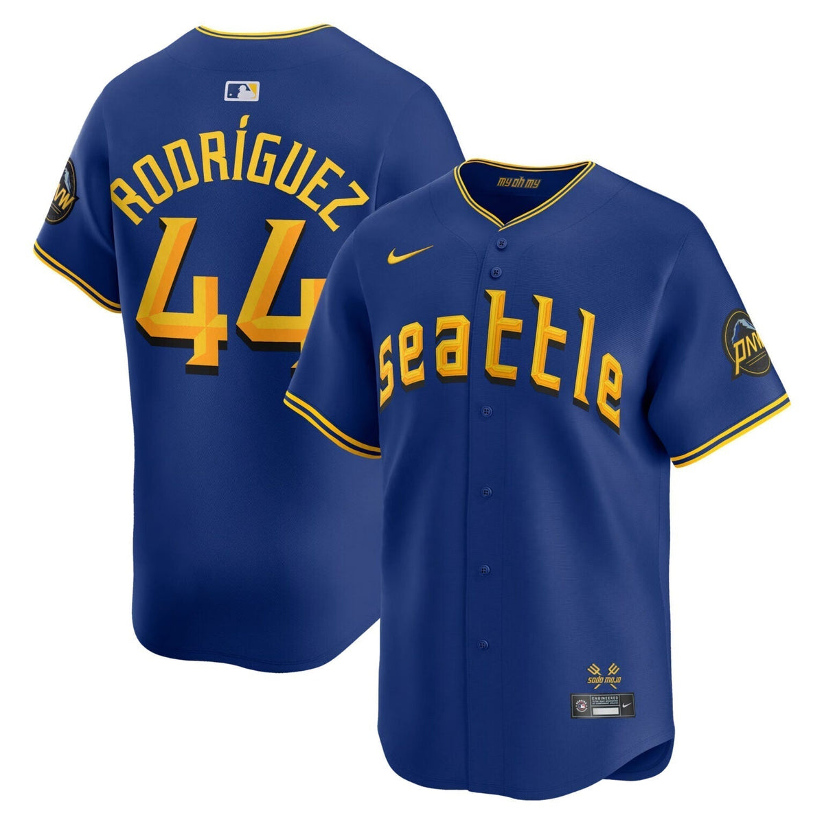 Julio Rodriguez Seattle Mariners City Connect Limited Jersey – Royal Blue