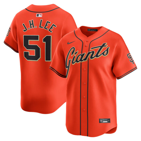 Jung Hoo Lee San Francisco Giants Alternate Limited Jersey - Orange