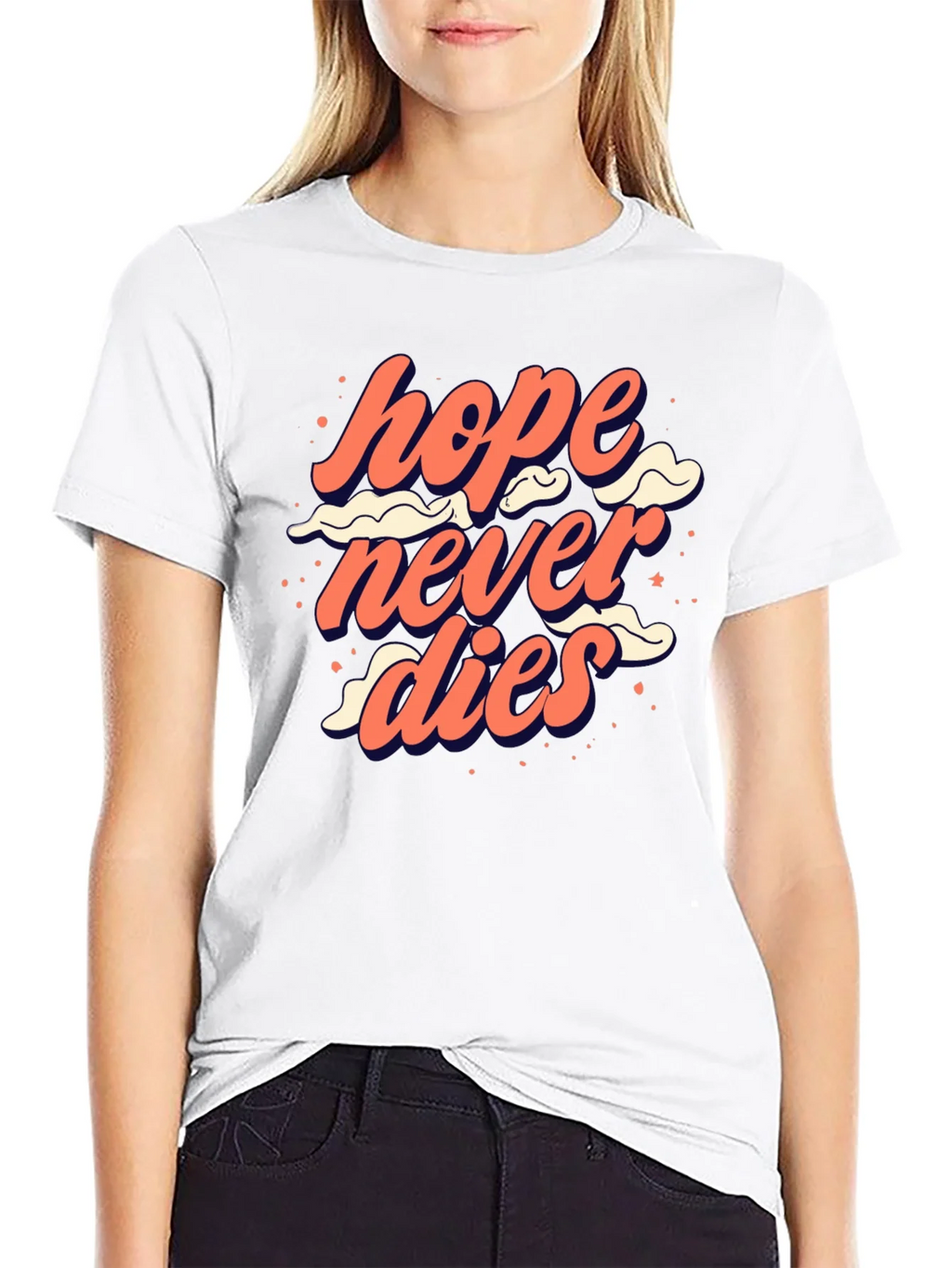 Hope Never Dies Graphic Tee - Trendy Comfort