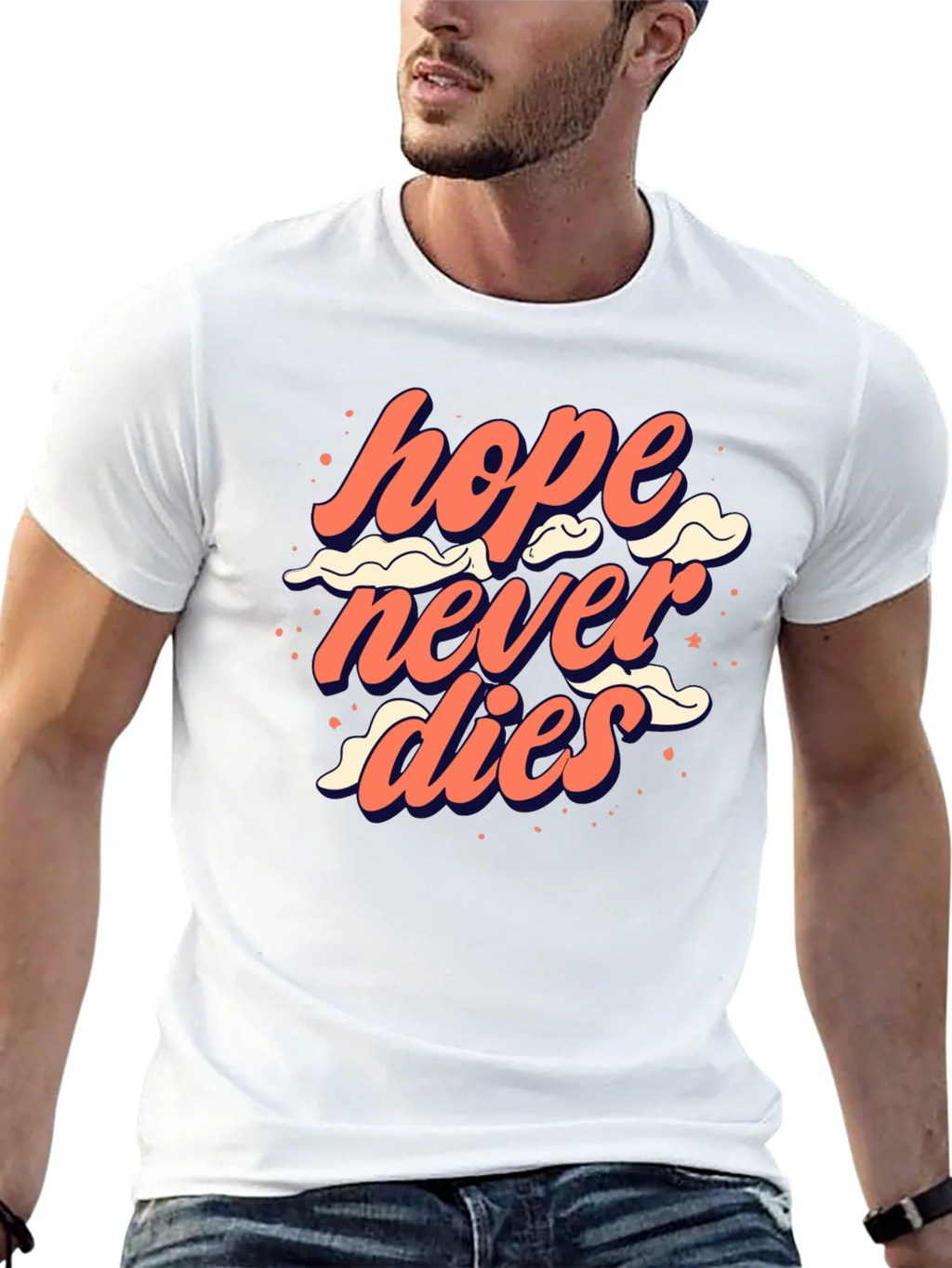 Hope Never Dies Graphic Tee - Trendy Comfort