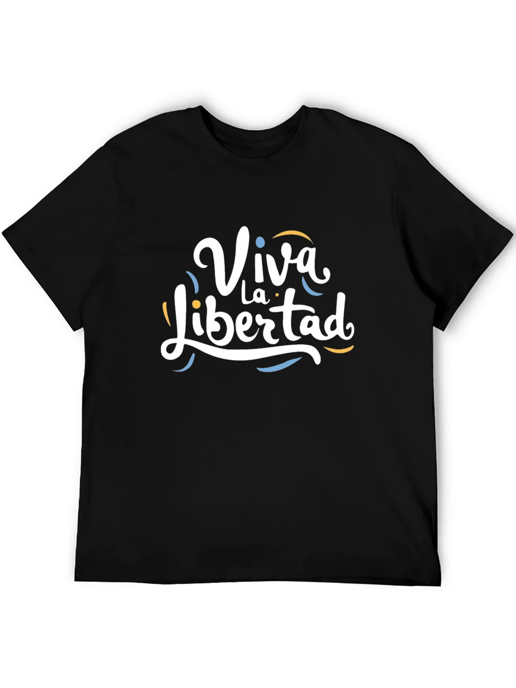 Viva La Libertad Graphic T-Shirt - Black