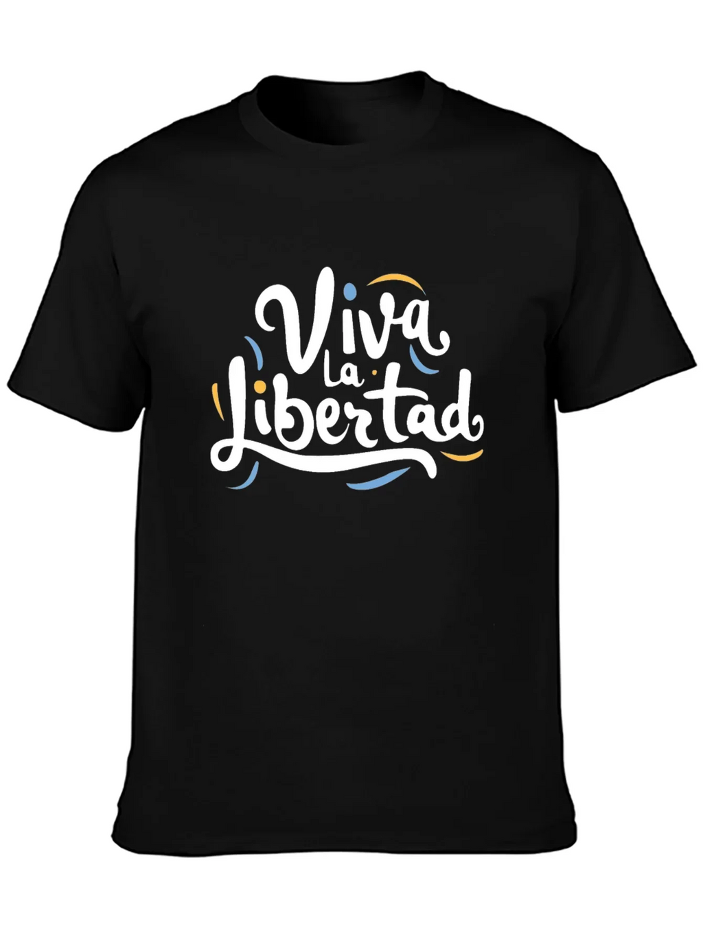 Viva La Libertad Graphic T-Shirt - Black