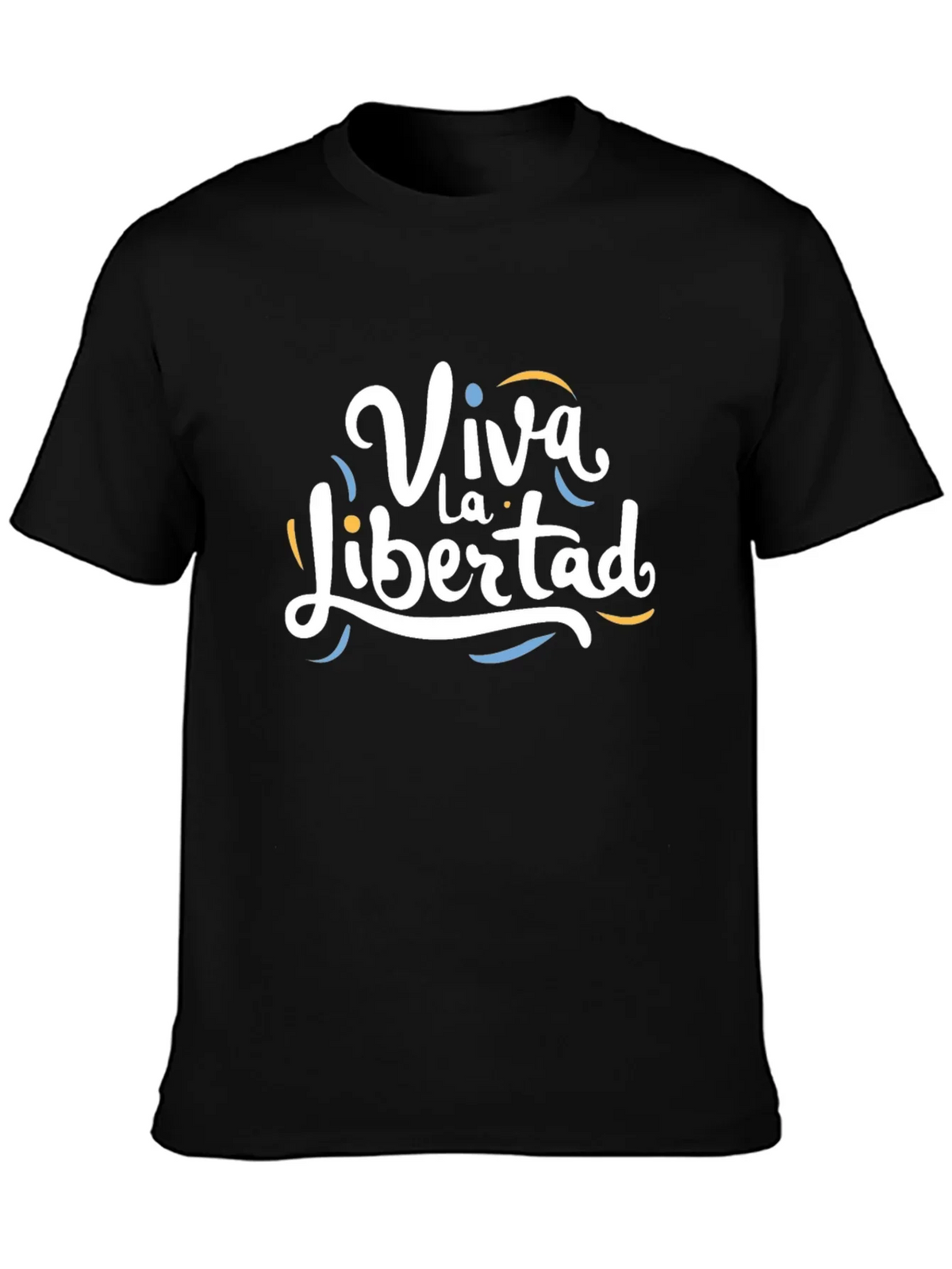 Viva La Libertad Graphic T-Shirt - Black
