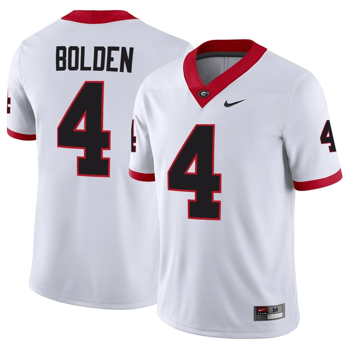 KJ Bolden Georgia Bulldogs Away Jersey - White