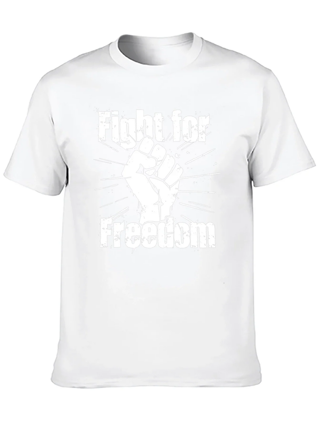 Fight for Freedom Graphic Tee - Black