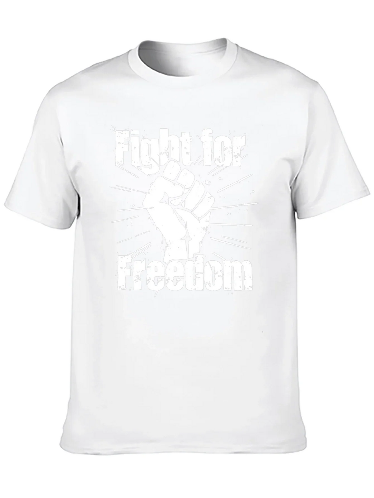 Fight for Freedom Graphic Tee - Black