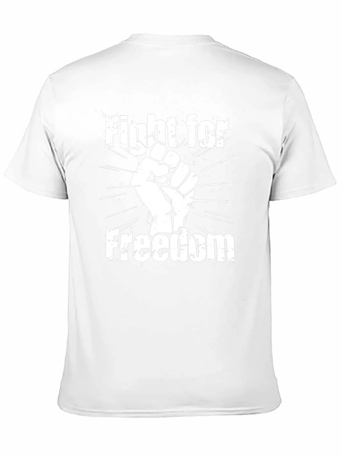 Fight for Freedom Graphic Tee - Black