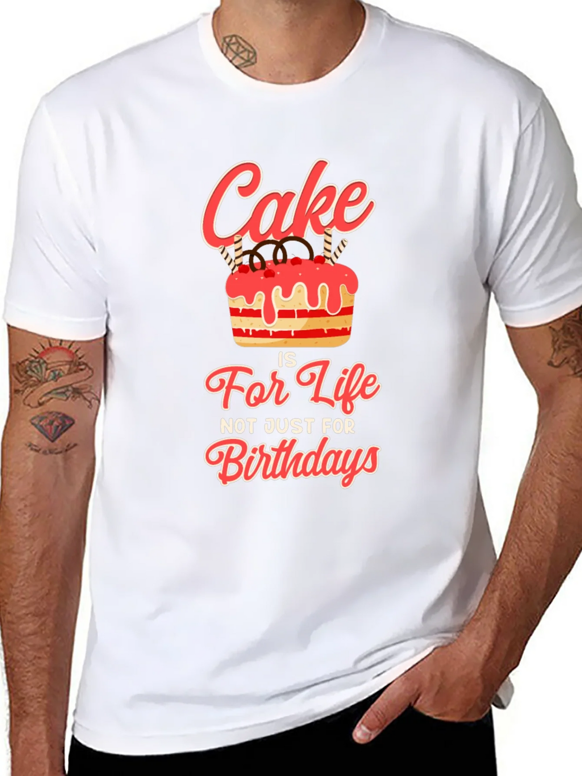 Cake Is Life T-Shirt - Birthday Gift