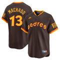 Manny Machado San Diego Padres Cooperstown Limited Jersey – Brown