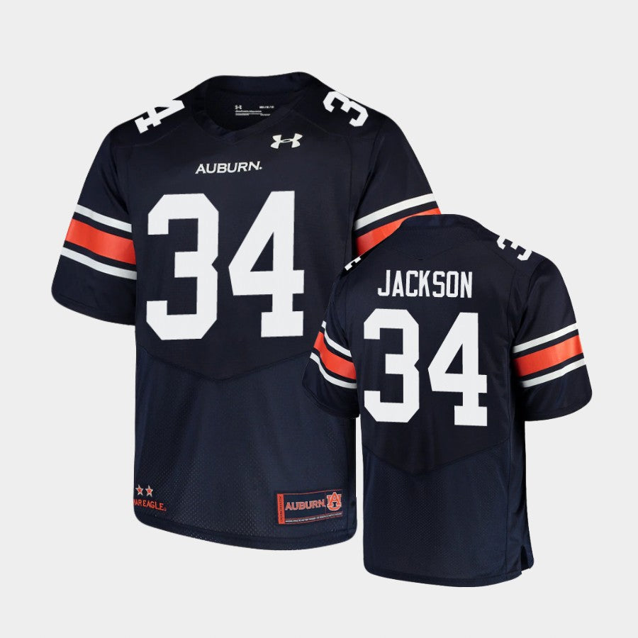 Bo Jackson Auburn Tigers Alumni Player Jersey - Navy
