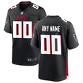 Custom Atlanta Falcons Jersey - Black