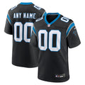 Custom Carolina Panthers Jersey - Black