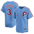 Bryce Harper Philadelphia Phillies Alternate Jersey - Light Blue