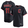 José Ramírez Cleveland Guardians Alternate Jersey - Navy