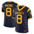 Nicco Marchiol West Virginia Mountaineers Jersey - Navy